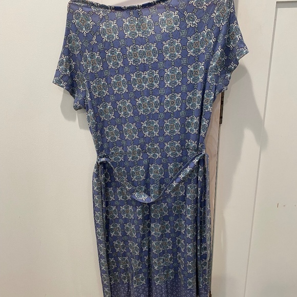 Aventura Cotton Blue Dress Sz. S - Picture 3 of 3